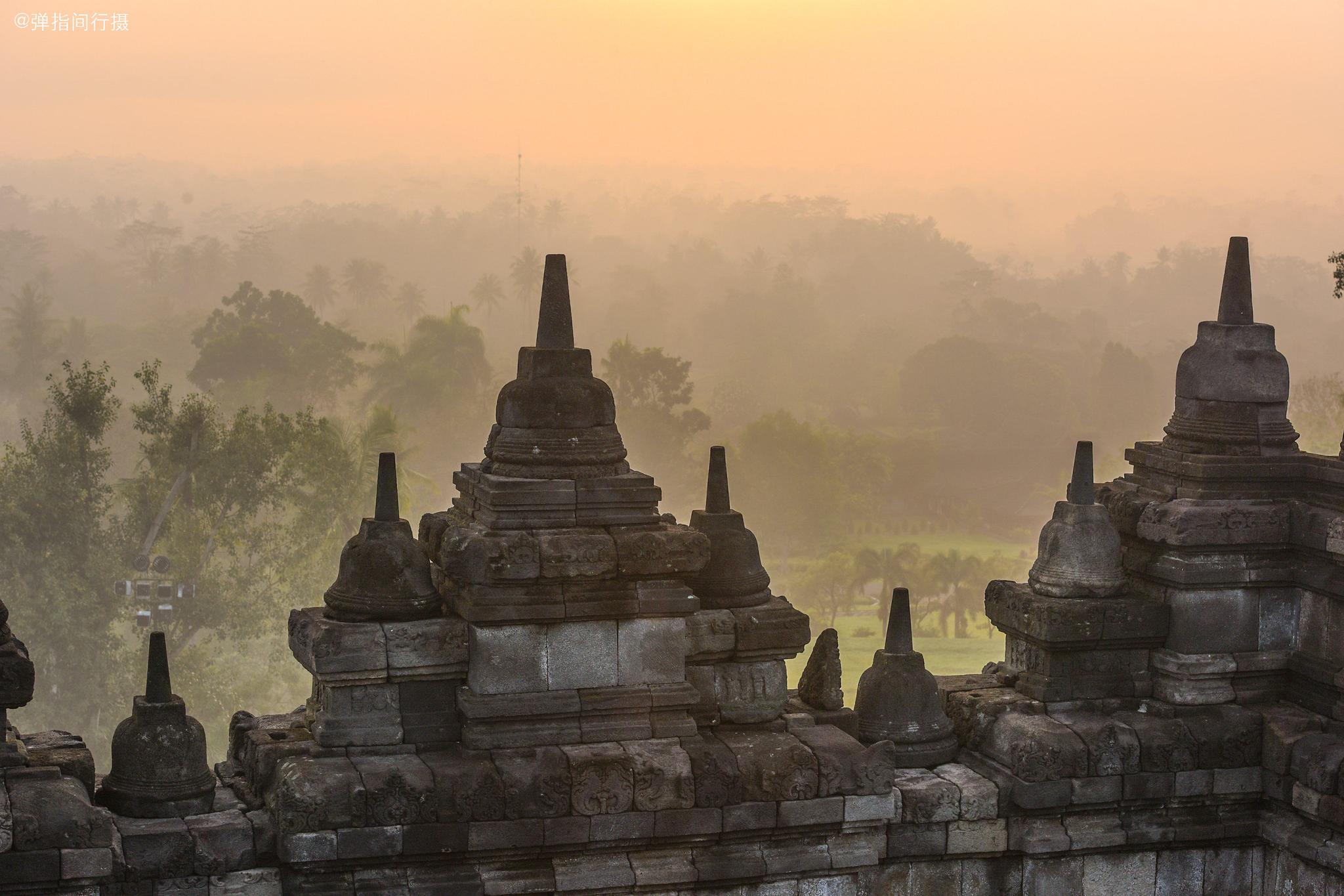 全球最大佛教遗迹,你不知道的事|舍利塔|婆罗浮屠|印度尼西亚_新浪