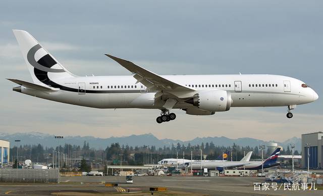 波音bbj787公务机