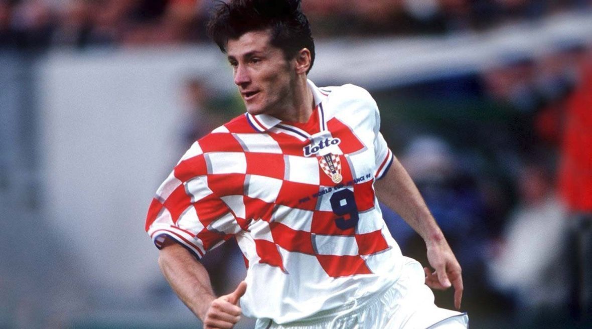 世界杯 达沃·苏克(Davor uker,1968-),克罗地亚