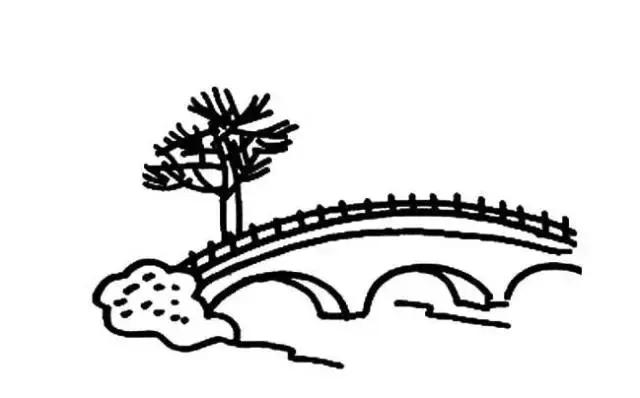 儿童简笔画画一幅山水田园风景画让孩子与自然更亲近