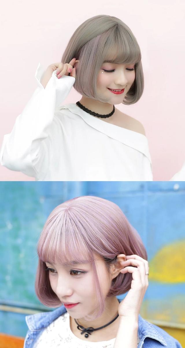 12月份染烫高峰期这些发色太美了想染发的拿去