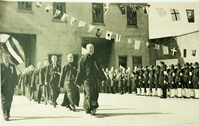 不该忘记的历史瞬间,80年前日寇成立南京伪维新政府老照片