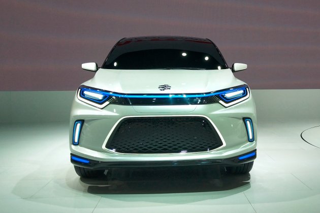 首款纯电动车 理念ev亮相北京车展