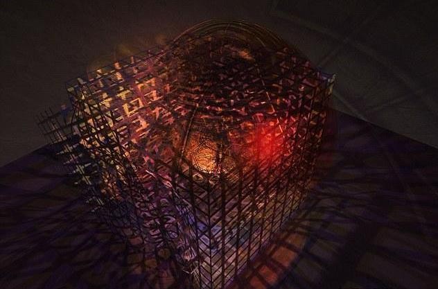 "你会感到失重,与现实世界脱节" 格雷说,这张也是受到启发后的作品