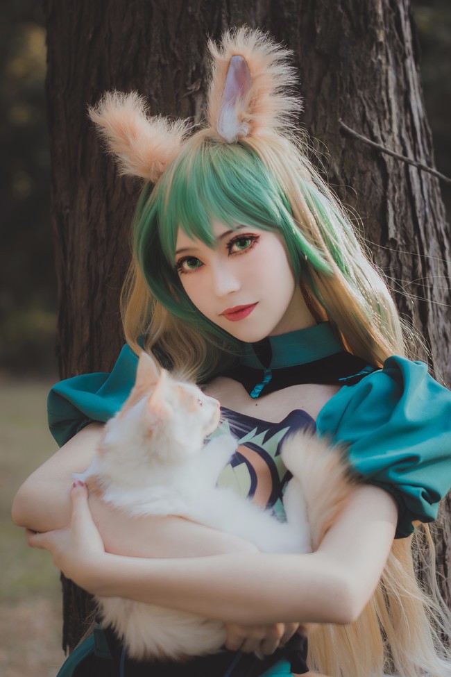 真人cos:阿塔兰忒!大姐大我要跟你学射箭!