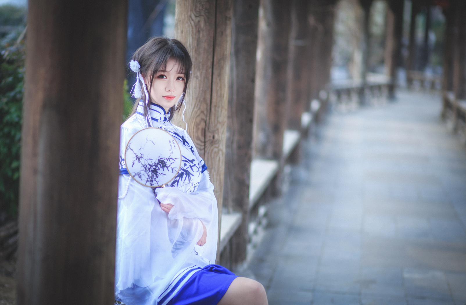 剑三纯阳民国同人cos中国风满满的小仙女