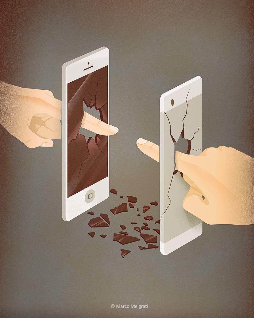 一组讽刺插画 | marco melgrati|插画_新浪新闻