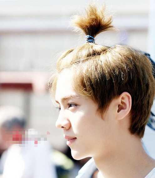 尴尬刘海不尴尬,巧妙苹果头助你解决 男女都可扎