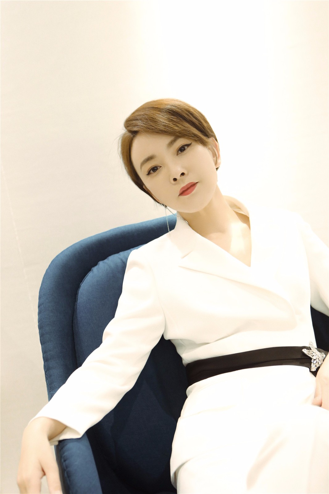 刘威葳精致妆容恬静温暖 美出新高度