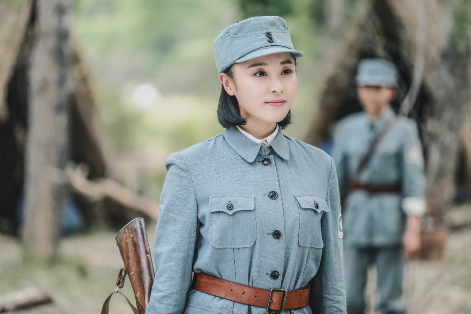 王玲玲化身巾帼豪杰红腰鼓山西正热拍