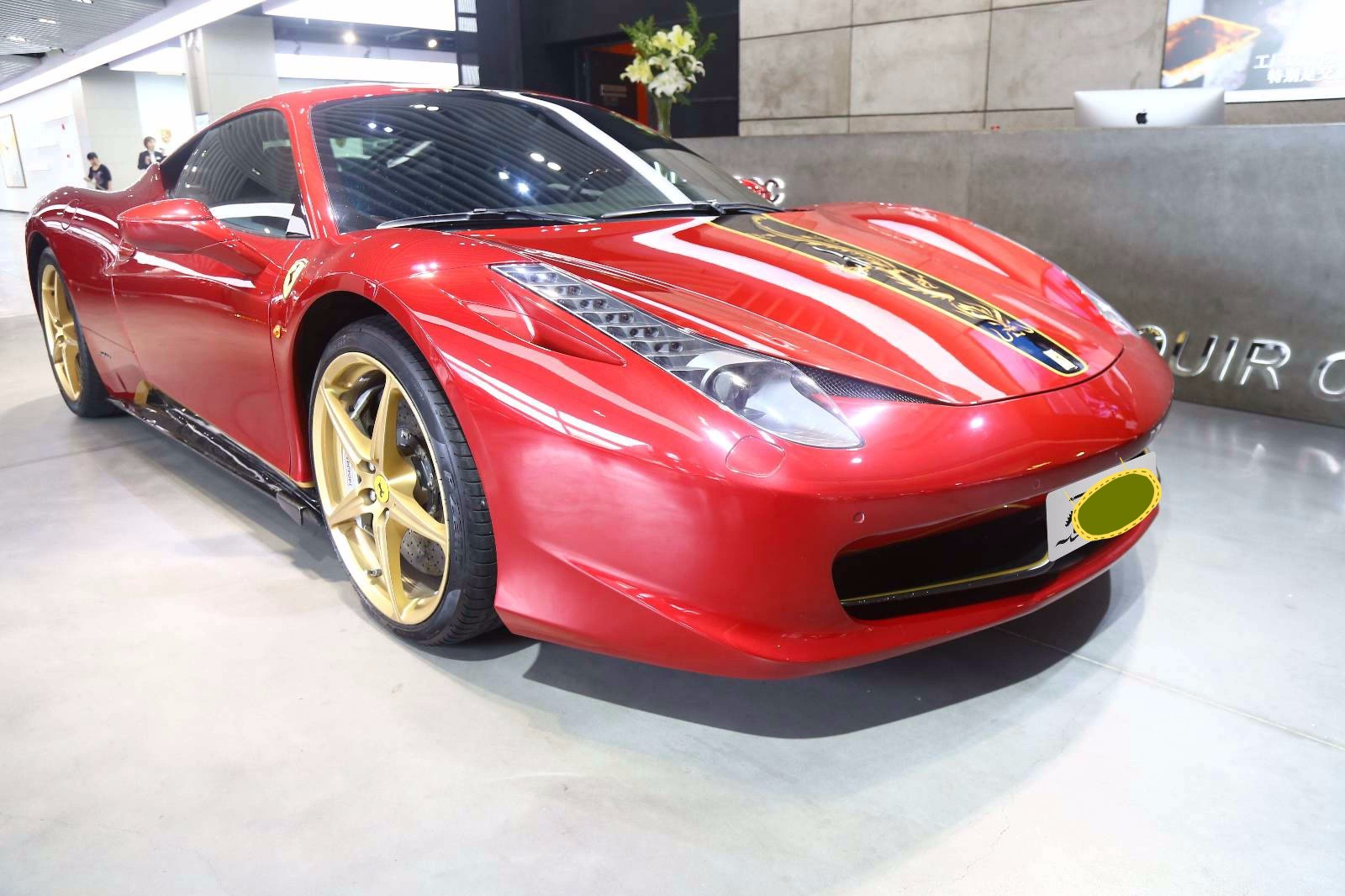 法拉利458 2012款 4.5l italia 中国限量版