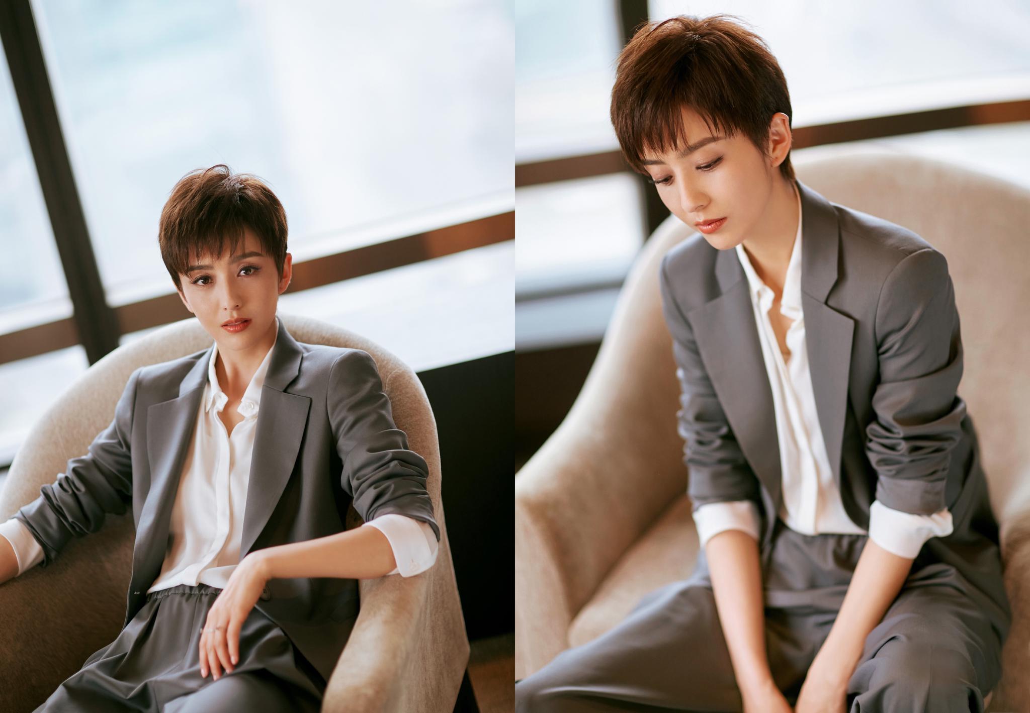 自从佟丽娅剪了短发不仅造型越来越大胆连气质都变了