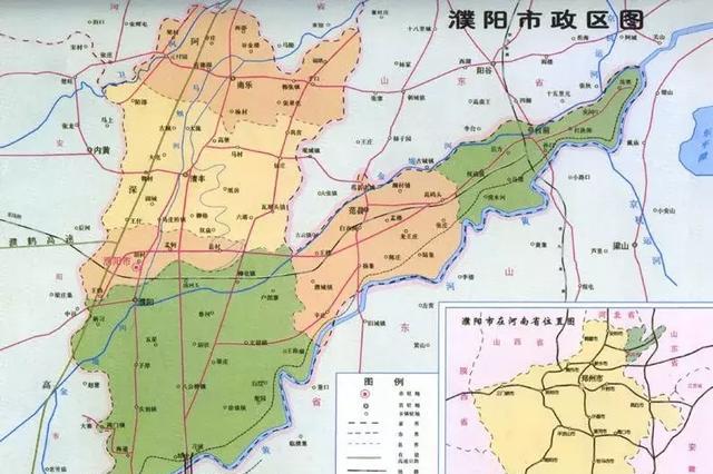 16张卫星地图看濮阳30年城市变迁