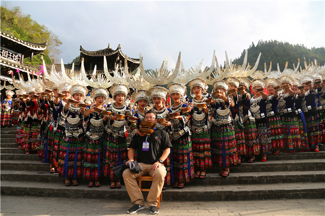 西江苗寨用"非遗"特色打造"中国最美的100风情小镇"