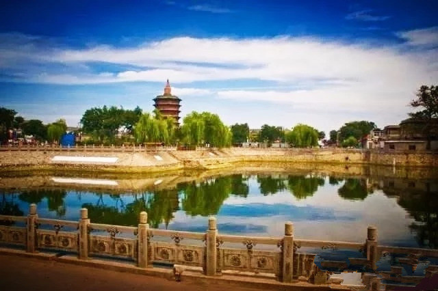 安阳文峰塔塔影绰绰间遇见美丽的传说