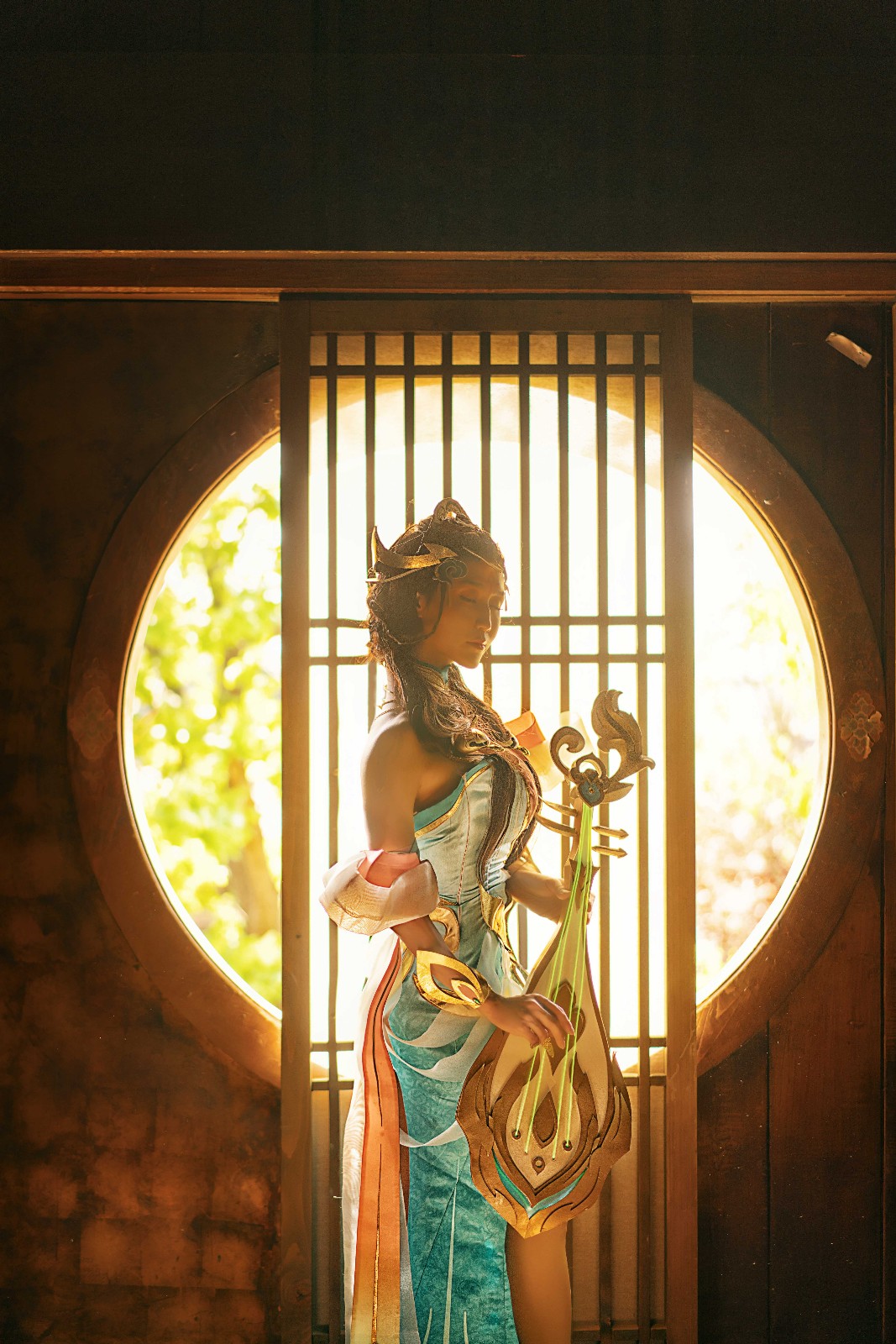 王者荣耀荣耀杨玉环cos反串更美