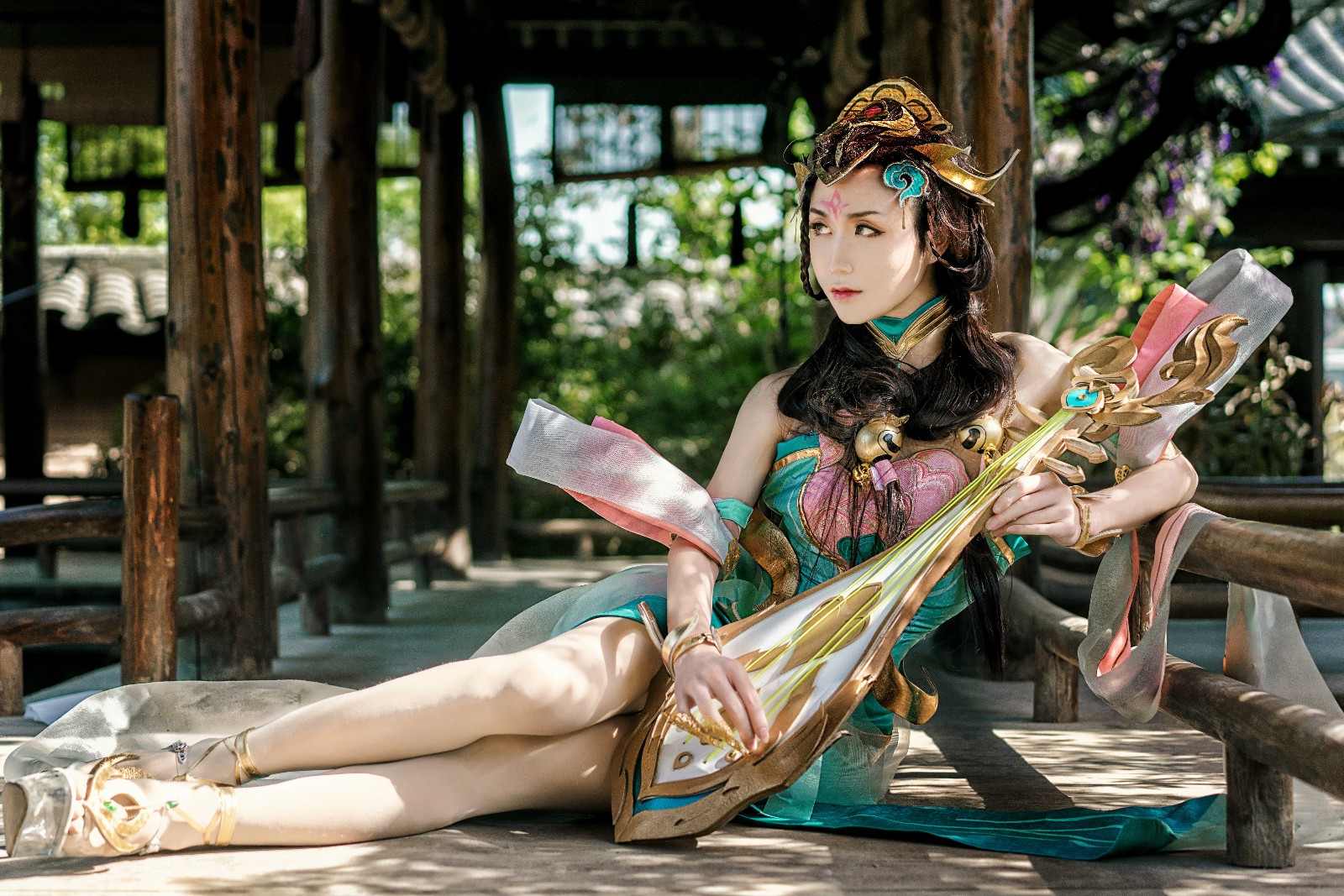 王者荣耀荣耀杨玉环cos反串更美