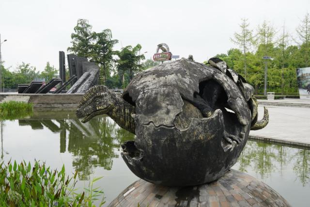 四川恐龙多自贡是个窝恐龙我来了