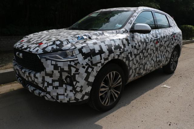 哈弗f7谍照曝光,颜值霸气,高度还原概念车!