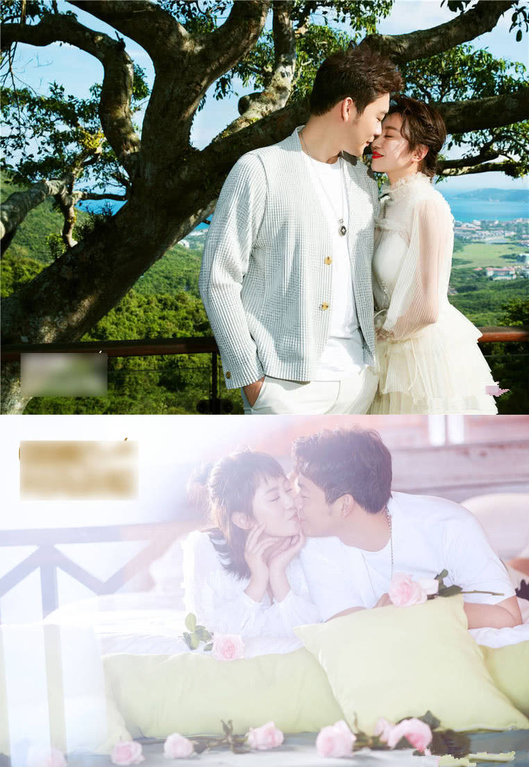 女汉子秒变小女人马丽婚纱照身材超有料网友被长发美到了