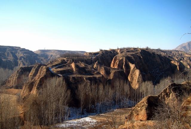 榆林市黄土高坡景观
