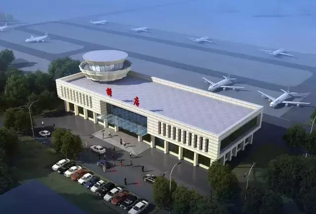 金华第二座机场效果图曝光未来可起降大中型客运飞机