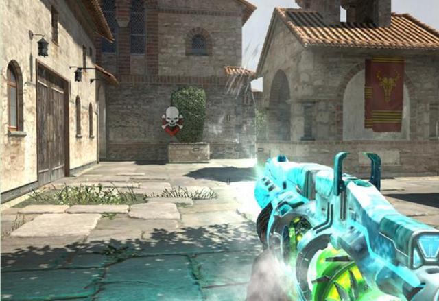 真正的巨人《使命召唤ol》中的利器——ak117白色巨人