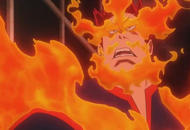 在动漫的剧情里有一幕就是:安德瓦为了消灭脑无使出了蓝色的火焰,而茶