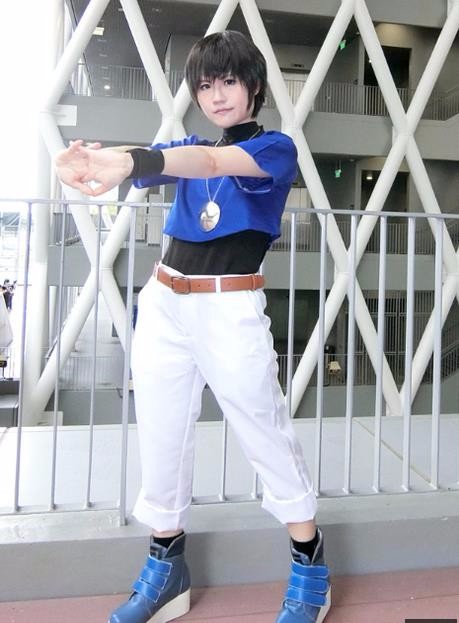 拳皇cos网友k你怎么变白了是相机的美白加磨皮吗