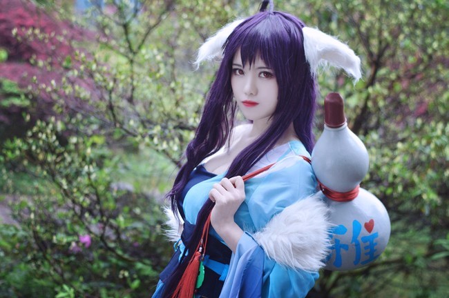 狐妖小红娘涂山雅雅cos这个必须得顶一下