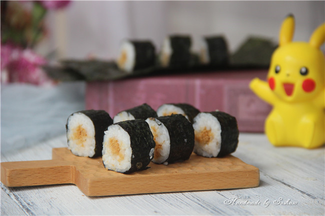 美味宵夜吃起来|nimi肉松紫菜卷