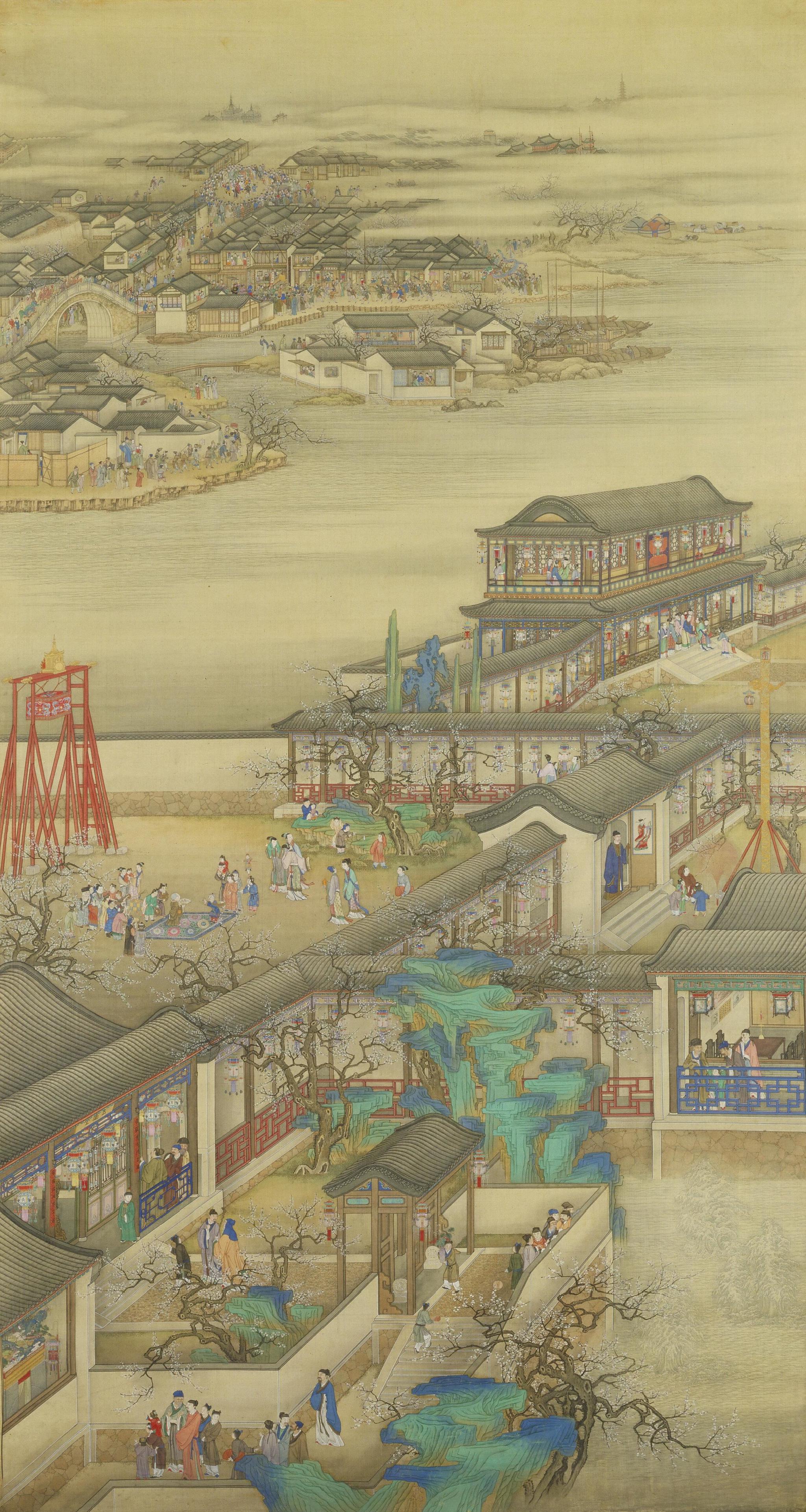 古书画|郎世宁|绢本|设色_新浪新闻