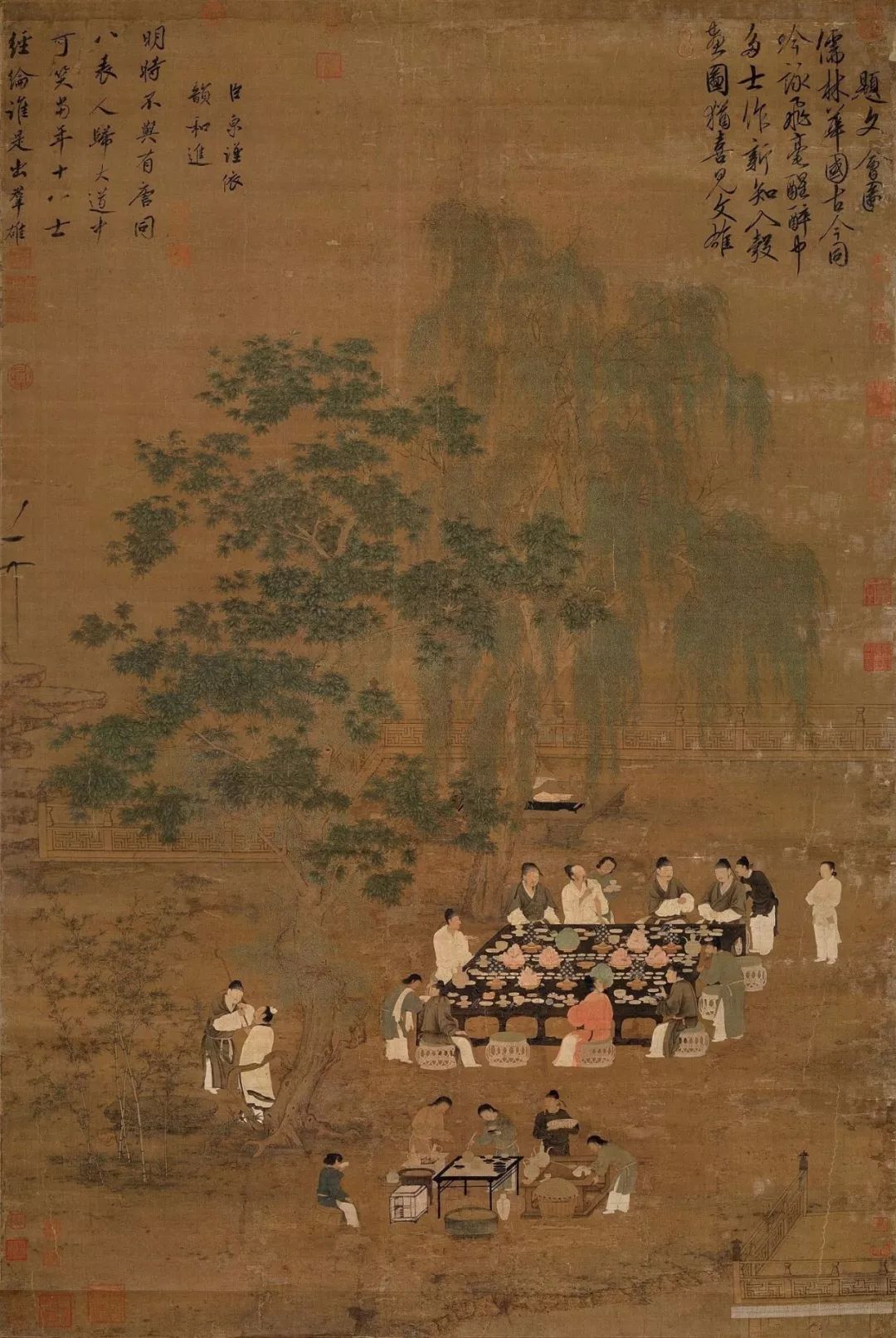 历代茶画集锦,以茶入画,以画释茶!|萧翼赚兰亭图|斗茶|撵茶图_新浪新闻