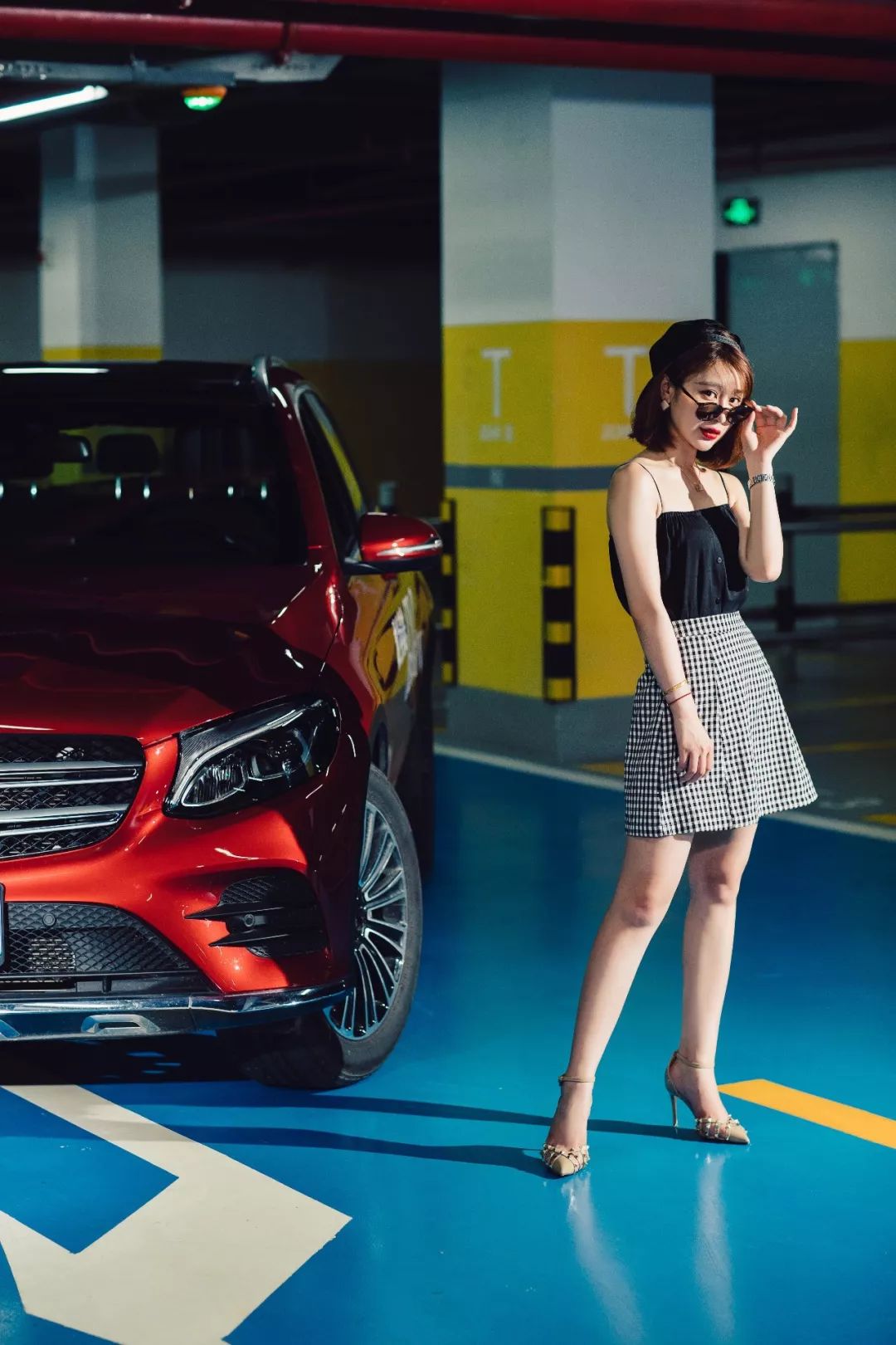 楠姐"地下"试驾奔驰glc