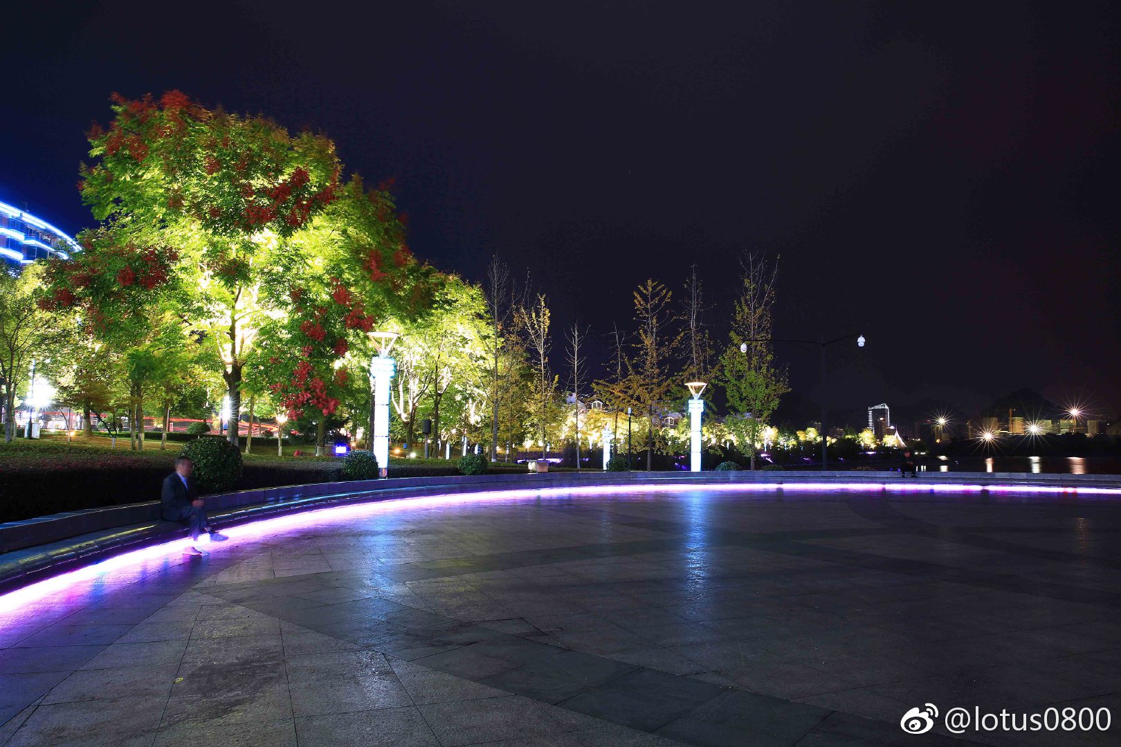 千岛湖广场夜景