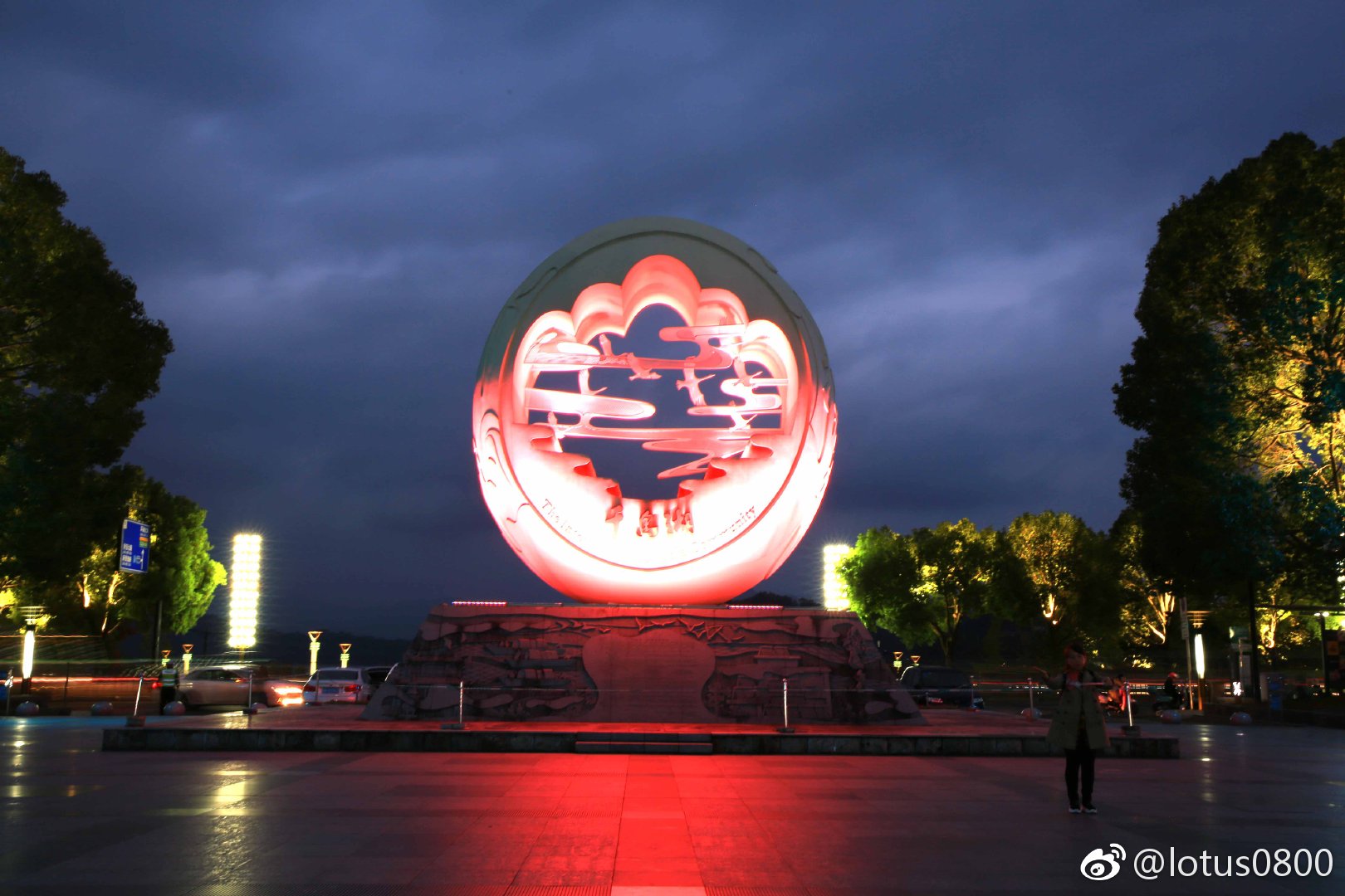 千岛湖广场夜景