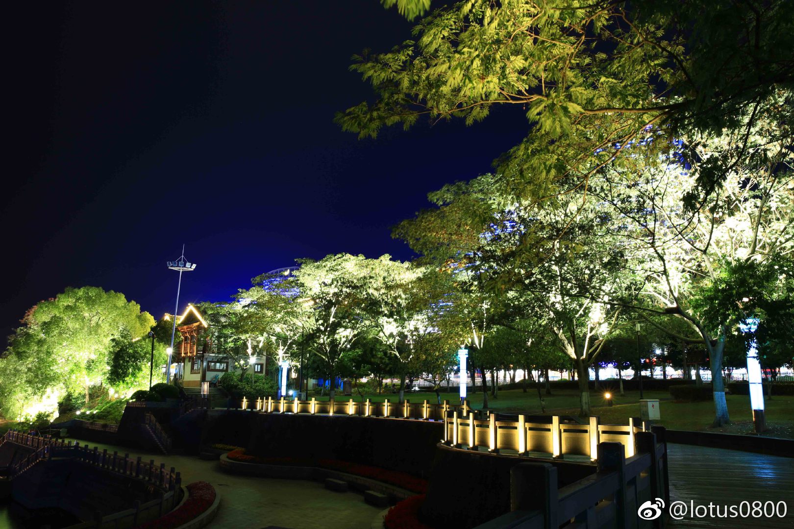 千岛湖广场夜景