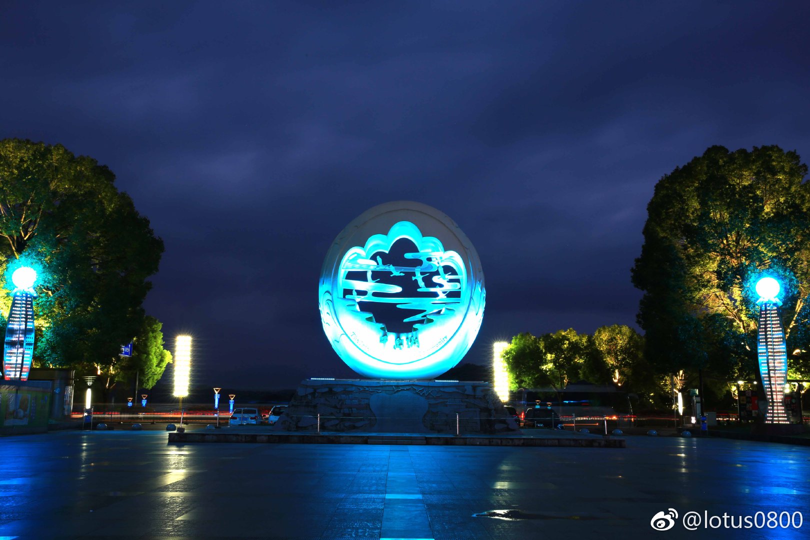 千岛湖广场夜景