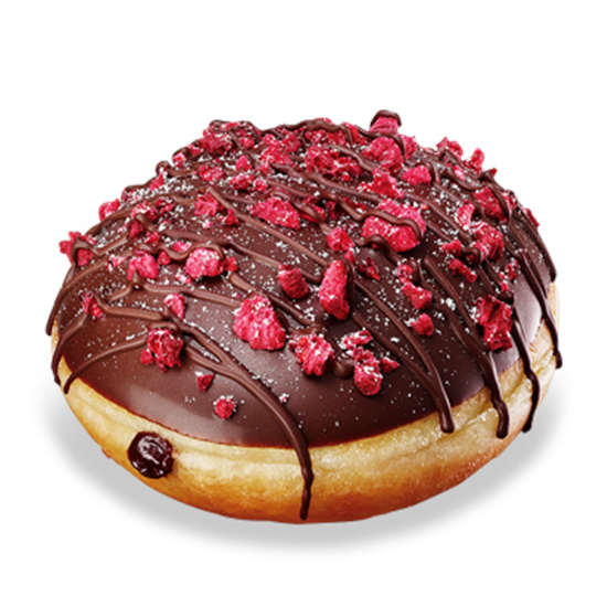 韩国krispykreme又出合作款新品甜甜圈啦~这次是和世界三大巧克力之一