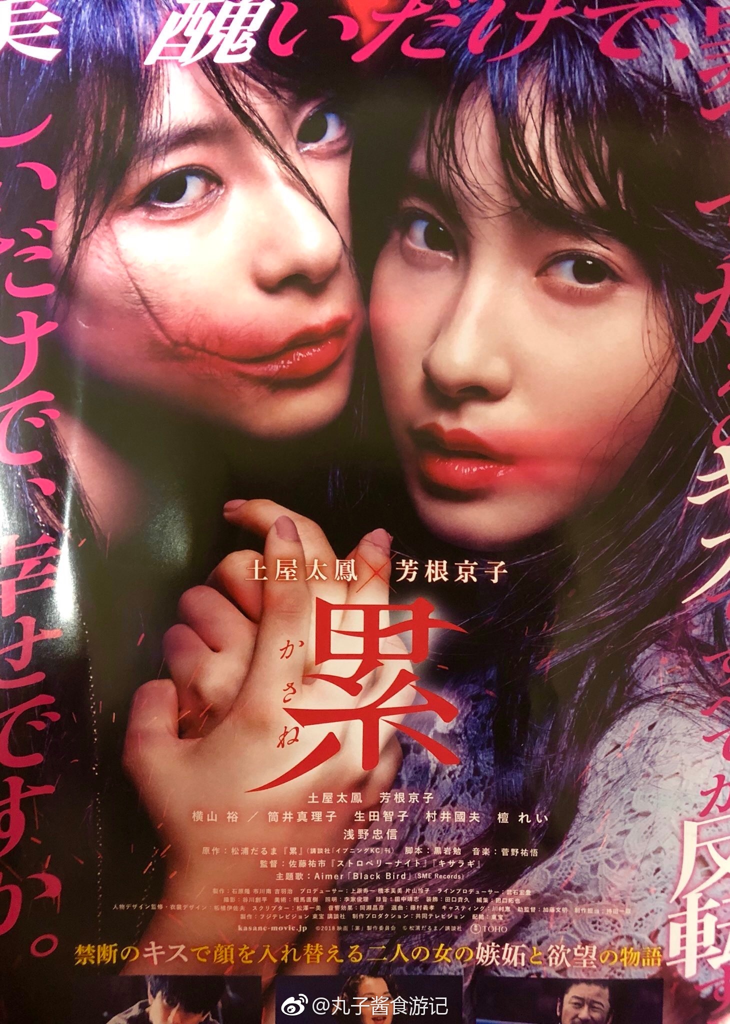 与芳根京子新电影深红累之渊改编自松浦达摩的同名漫画