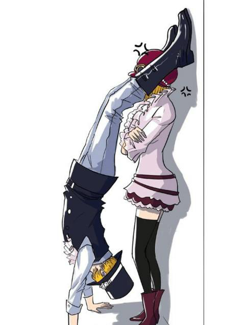 海贼王,一组七夕简单实用的壁咚姿势送给你们