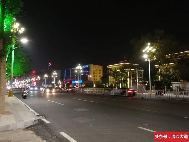 普宁市流沙大道改造夜拍:玉华路至流沙车站