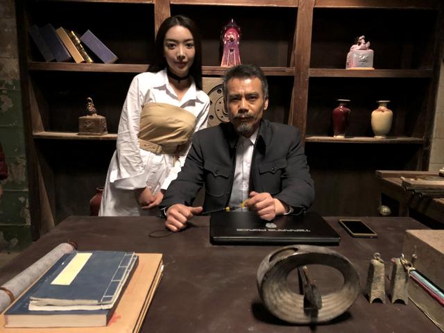 电影《诡墓迷灯》热拍,张蓝艺携手任青安 演绎父女情深