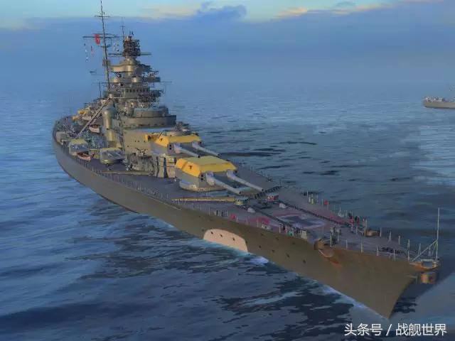 二戰俾斯麥號戰列艦最慘烈一戰,被英國艦隊圍殲,中400多發炮