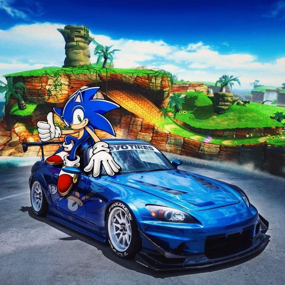 将改装车与经典动漫人物融合,这样的组合能否俘获你的芳心?