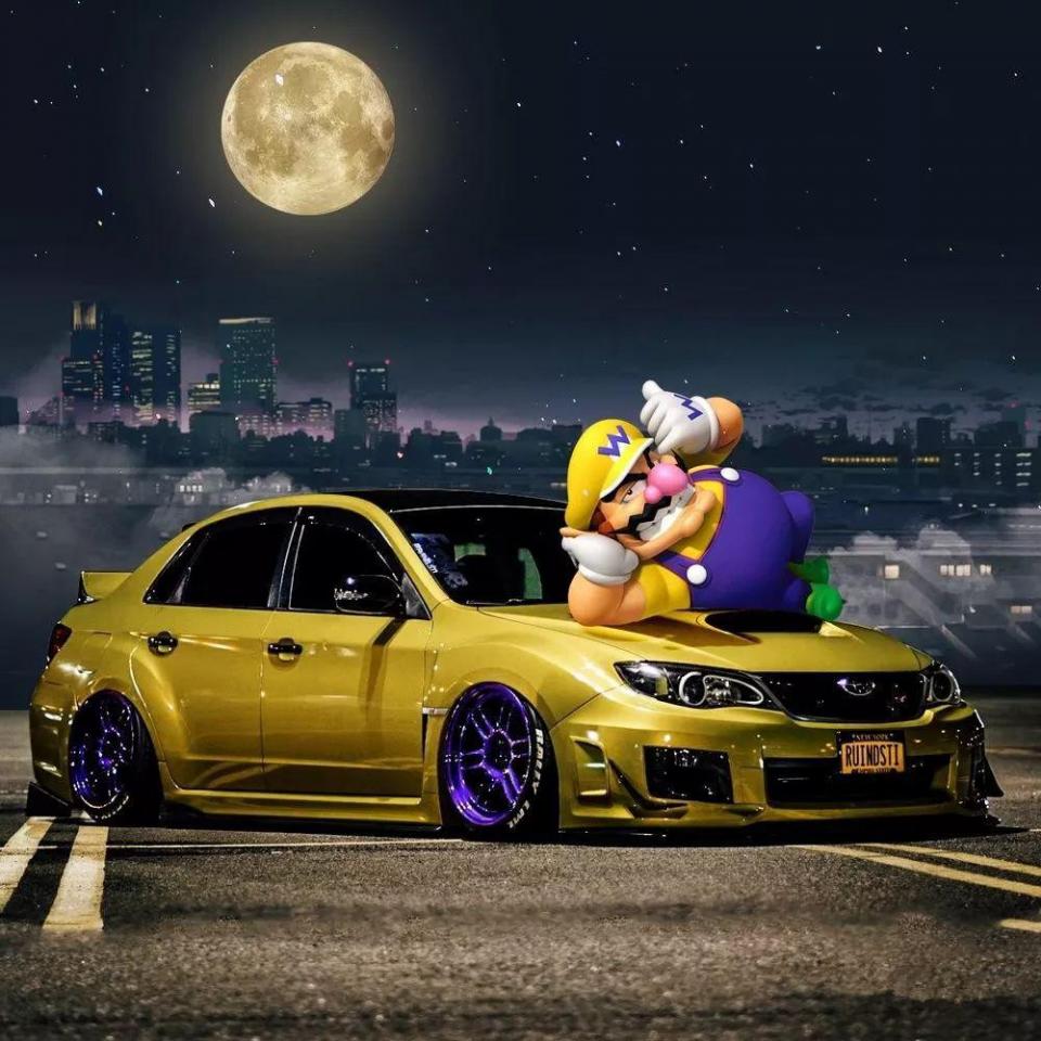 将改装车与经典动漫人物融合,这样的组合能否俘获你的芳心?