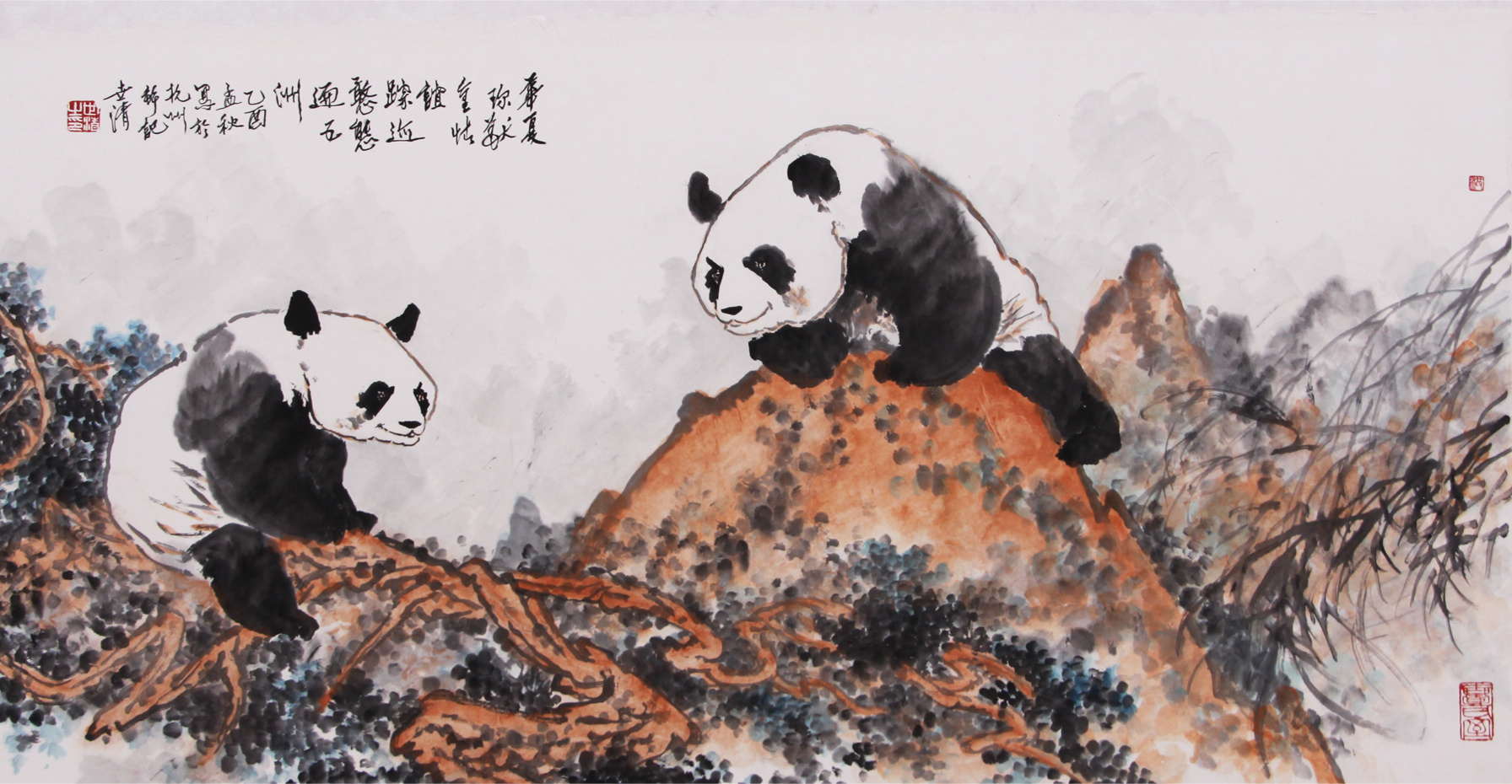 洪世清,被赞为潘天寿之后又一天才.