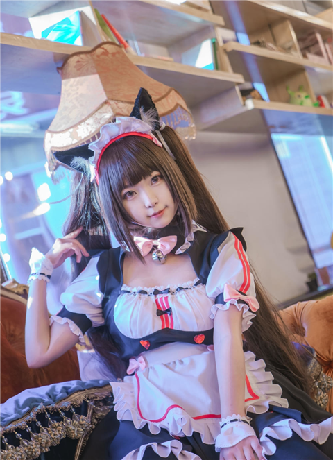 nekopara巧克力x香子兰cosplay这家的妹抖小姐姐真可爱