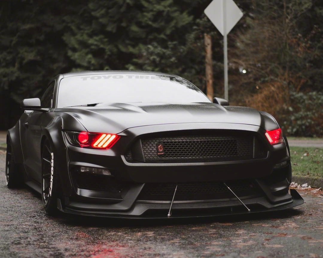 福特mustang,改的帅不?