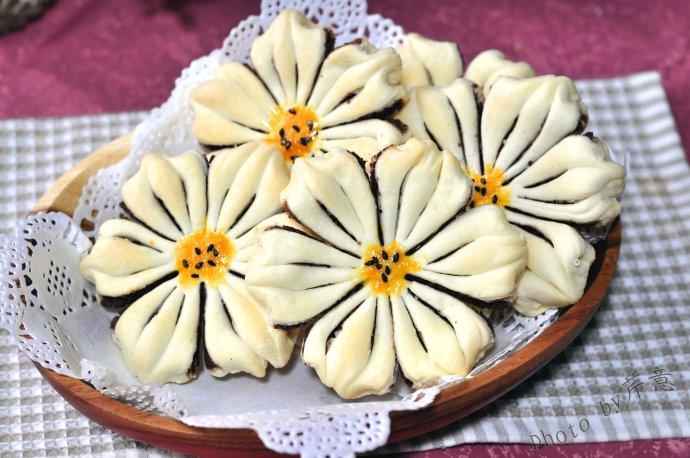 我家最爱酥皮点心,隔一段时间就做一回!这回换个花样,漂亮极了